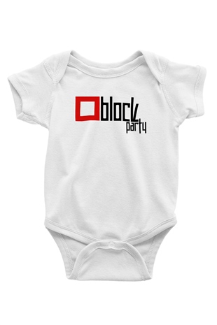 Bloc Party Beyaz Bebek Body - Zıbın