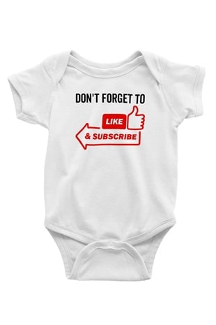 Blogger Beyaz Bebek Body - Zıbın
