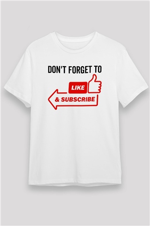 Blogger Beyaz Unisex Tişört T-Shirt - TişörtFabrikası