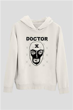 Blondie - Debbie Harry Baskılı Beyaz Unisex Kapüşonlu Sweatshirt