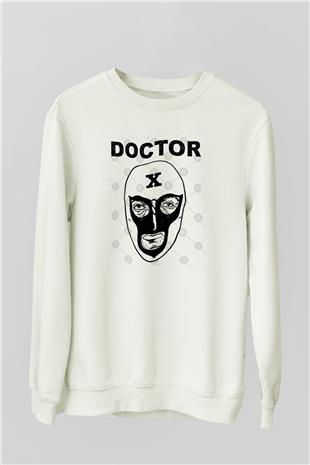 Blondie - Debbie Harry Baskılı Beyaz Unisex Sweatshirt