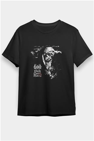Bloodbath Baskılı Unisex Siyah Tişört