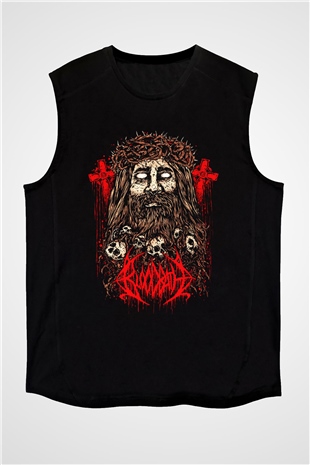 Bloodbath Siyah Unisex Kolsuz Tişört