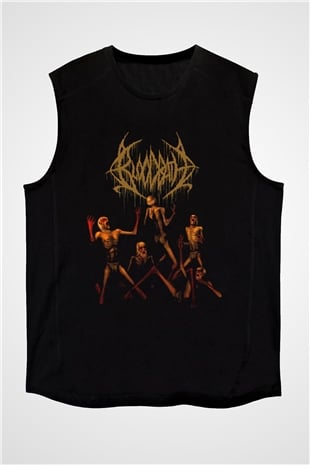 Bloodbath Siyah Unisex Kolsuz Tişört