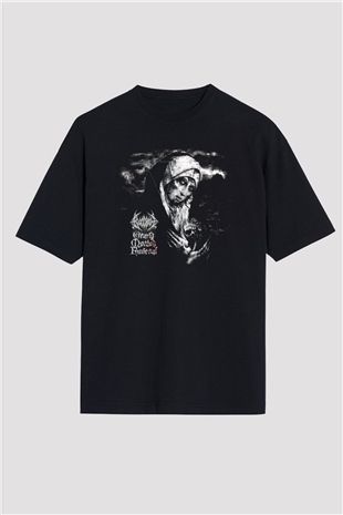 Bloodbath Siyah Unisex Oversize Tişört T-Shirt