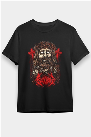Bloodbath Siyah Unisex Tişört T-Shirt - TişörtFabrikası
