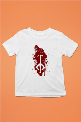 Bloodborne Baskılı Beyaz Unisex Çocuk Tişört