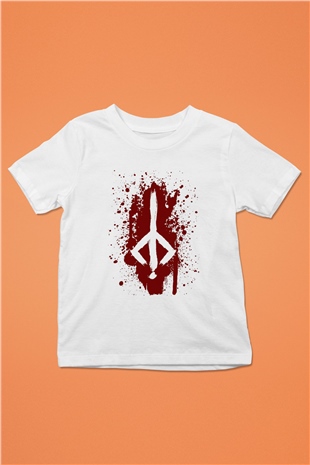 Bloodborne Baskılı Beyaz Unisex Çocuk Tişört