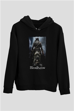 Bloodborne Siyah Unisex Hoodie