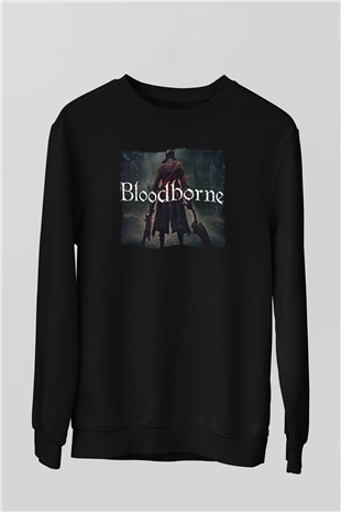 Bloodborne Siyah Unisex Sweatshirt
