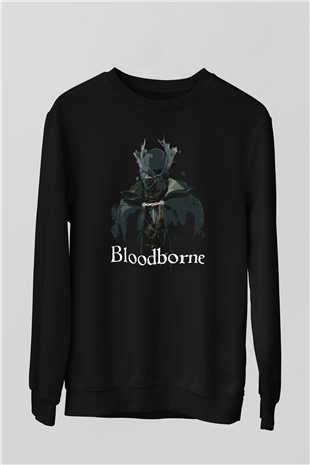 Bloodborne Siyah Unisex Sweatshirt