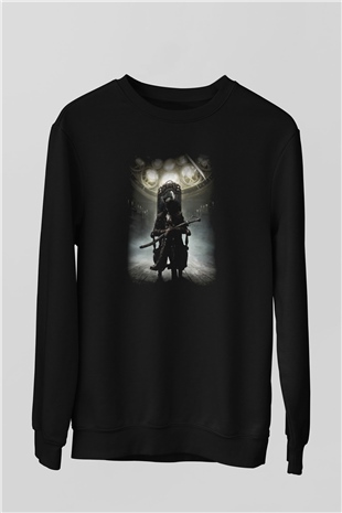 Bloodborne Siyah Unisex Sweatshirt