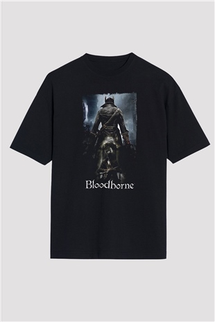 Bloodborne Siyah Oversize Tişört Oversize T-shirt