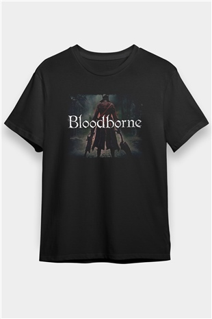 Bloodborne Siyah Unisex Tişört T-Shirt