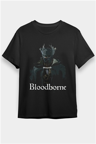 Bloodborne Siyah Unisex Tişört T-Shirt