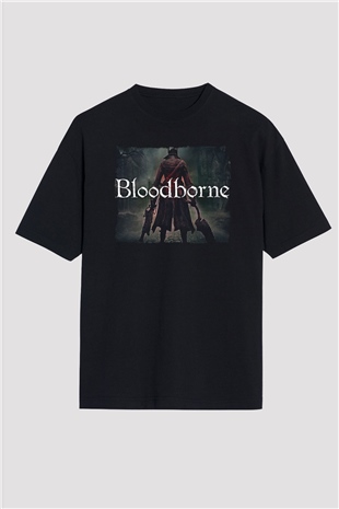 Bloodborne Siyah Oversize Tişört Oversize T-shirt
