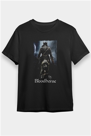 Bloodborne Siyah Unisex Tişört T-Shirt
