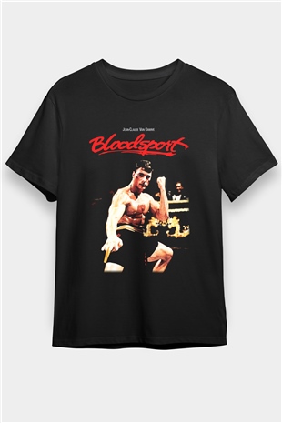 Bloodsport Kan Sporu Siyah Unisex Tişört