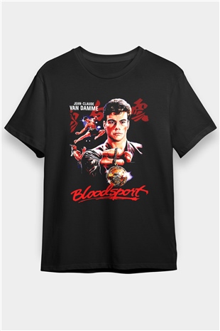 Bloodsport Kan Sporu Siyah Unisex Tişört