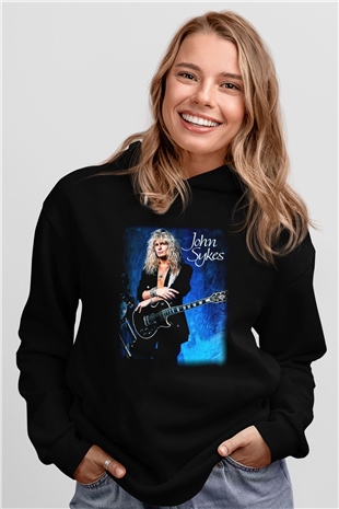 Blue Murder Siyah Unisex Hoodie
