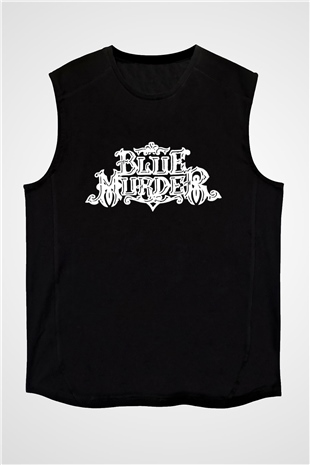 Blue Murder Siyah Unisex Kolsuz Tişört