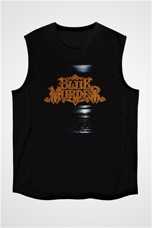 Blue Murder Siyah Unisex Kolsuz Tişört