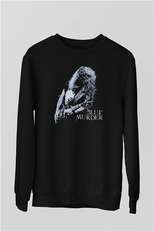 Blue Murder Siyah Unisex Sweatshirt
