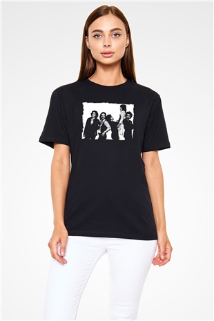 Blue Oyster Cult Baskılı Unisex Siyah Tişört - Tshirt