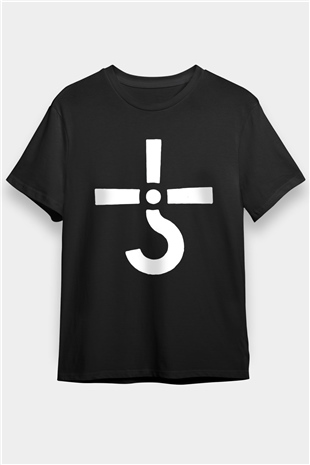 Blue Oyster Cult Baskılı Unisex Siyah Tişört - Tshirt