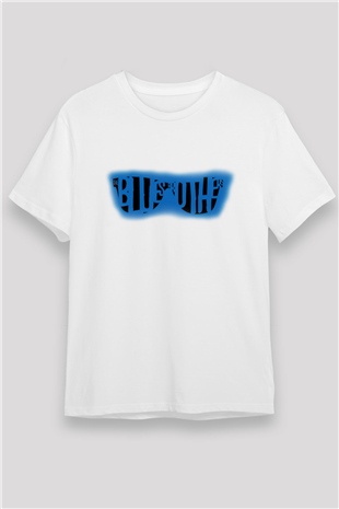 Blues Brothers Beyaz Unisex Tişört T-Shirt