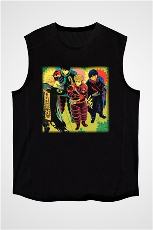 Blur Siyah Unisex Kolsuz Tişört