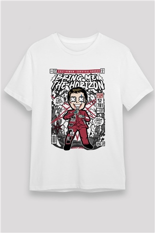 BMTH Baskılı Unisex Beyaz Tişört
