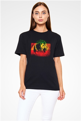 Bob Marley Siyah Unisex Tişört T-Shirt - TişörtFabrikası
