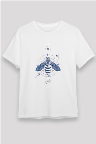 Böcekbilimci Beyaz Unisex Tişört T-Shirt - TişörtFabrikası