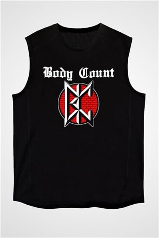 Body Count Siyah Unisex Kolsuz Tişört