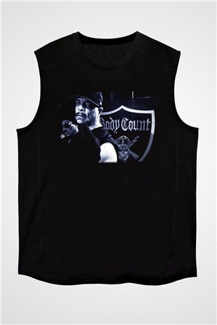 Body Count Siyah Unisex Kolsuz Tişört