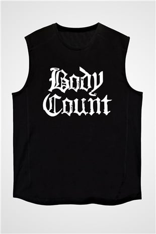 Body Count Siyah Unisex Kolsuz Tişört