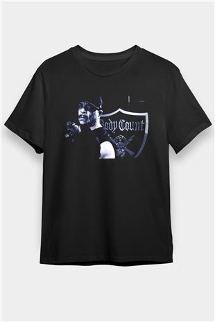 Body Count Siyah Unisex Tişört T-Shirt - TişörtFabrikası