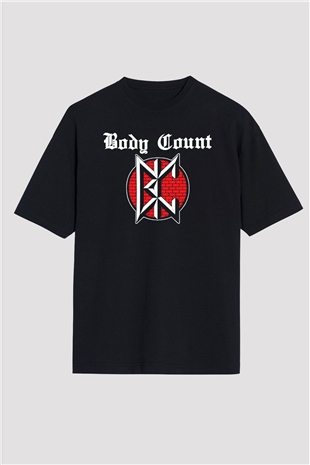 Body Count Siyah Unisex Tişört T-Shirt - TişörtFabrikası