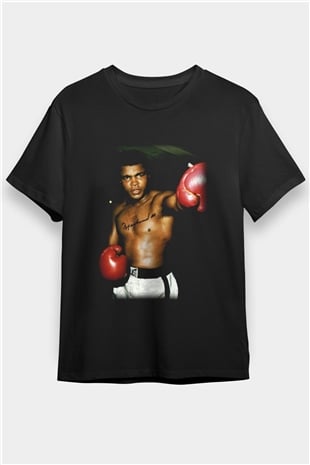 Boks Siyah Unisex Tişört T-Shirt - TişörtFabrikası