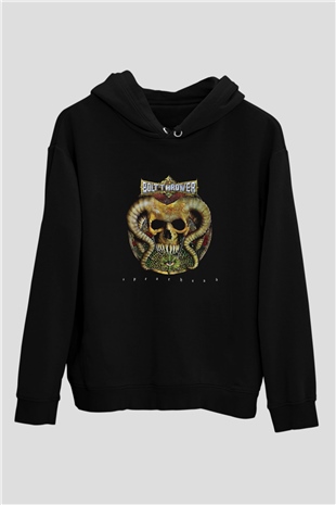 Bolt Thrower Baskılı Unisex Siyah Hoodie
