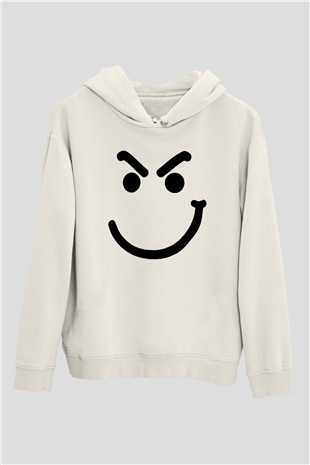 Bon Jovi Beyaz Unisex Kapşonlu Sweatshirt