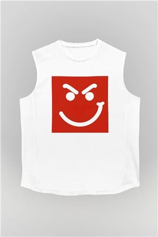 Bon Jovi Beyaz Unisex Kolsuz Tişört