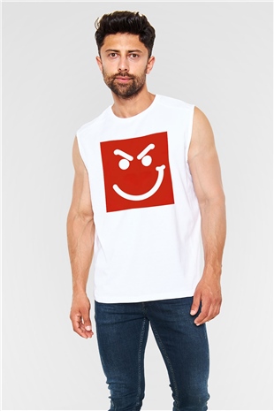 Bon Jovi Beyaz Unisex Kolsuz Tişört