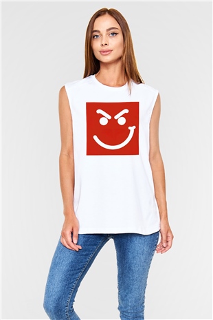 Bon Jovi Beyaz Unisex Kolsuz Tişört