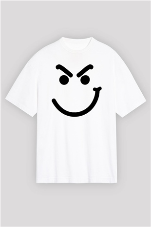 Bon Jovi Beyaz Unisex Oversize Tişört T-Shirt