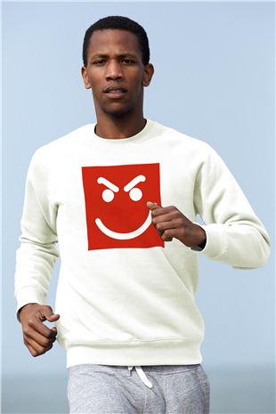 Bon Jovi Beyaz Unisex Sweatshirt