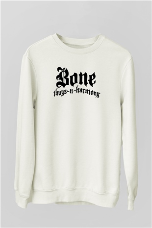 Bone Thugs-n-Harmony Beyaz Unisex Sweatshirt