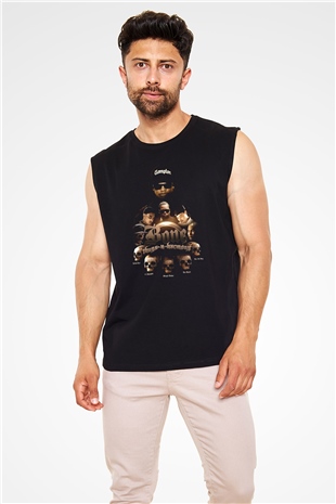 Bone Thugs-n-Harmony Siyah Unisex Kolsuz Tişört