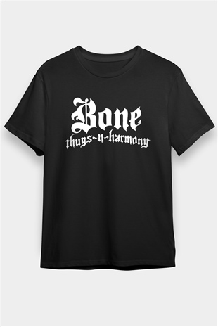 Bone Thugs-n-Harmony Siyah Unisex Tişört T-Shirt - TişörtFabrikası